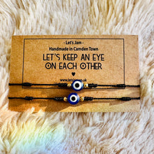 Load image into Gallery viewer, Matching Bracelets • Let’s Keep An Eye On Each Other