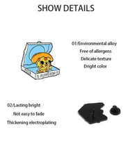 Load image into Gallery viewer, Pins / Badge - Pizza Pepperoni Doggy