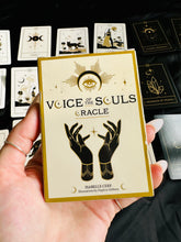 Load image into Gallery viewer, «Voice of the Souls» Oracle Deck + Bag + Smudging Stick