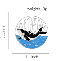 Load image into Gallery viewer, Pins / Badge - Save the Ocean