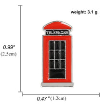 Load image into Gallery viewer, Pins / Badge - London Underground & Phone Booth