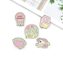 Load image into Gallery viewer, Pins / Badge - Overthinker Collection