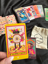 Load image into Gallery viewer, “The Rainbow Tarot” + Bag + Smudging Stick