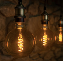 Load image into Gallery viewer, Lamp - The Wanderer + Large Swirl Round