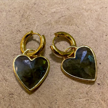Load and play video in Gallery viewer, Heartfelt Elegance • Crystal Earrings