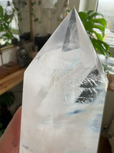 Load and play video in Gallery viewer, Clear Quartz Crystal Tower - 8