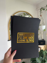 Load and play video in Gallery viewer, Prints ❥ "Lead the Pack”