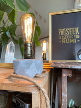 Load image into Gallery viewer, Lamp ❥ Concrete • Losange