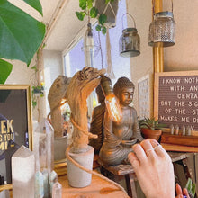 Load and play video in Gallery viewer, Lamp ❥ One of a Kind • Concrete & Wood #1