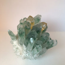 Load image into Gallery viewer, Crystal • Green & Yellow Phantom Quartz • Cluster