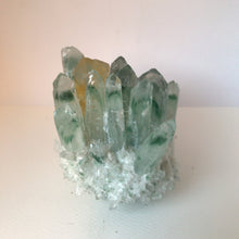 Load image into Gallery viewer, Crystal • Green & Yellow Phantom Quartz • Cluster
