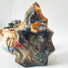 Load image into Gallery viewer, Jasper Point ⟁ Brazilian Jasper • Unique Piece