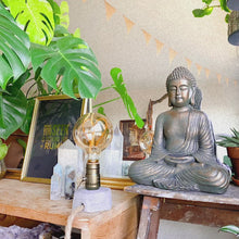 Load and play video in Gallery viewer, Lamp ❥ Concrete + Heart Light Bulb