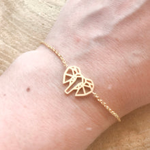 Load image into Gallery viewer, Charm Bracelet • Elephant • Geometry