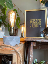 Load image into Gallery viewer, Lamp ❥ Concrete • Losange