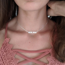 Load image into Gallery viewer, Necklace • I Love You To The Moon & Back • Hollow Moon Phases