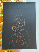 Load image into Gallery viewer, Prints ❥ One Line Woman