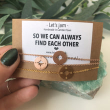 Load image into Gallery viewer, Matching Bracelets • Set of 3 • So We Can Always Find Each Other