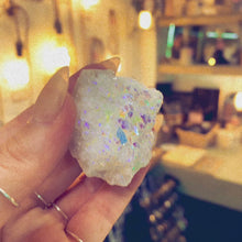 Load and play video in Gallery viewer, Crystal • Angel Aura Quartz • Cluster