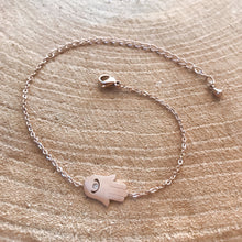 Load image into Gallery viewer, Charm Bracelet • Hamsa
