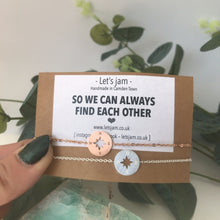 Load image into Gallery viewer, Matching Bracelets • So We Can Always Find Each Other • Set of 2