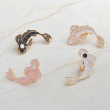 Load image into Gallery viewer, Pins • Fish Yin Yang - You & Me - Set of 2 Pins