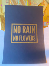 Load image into Gallery viewer, Prints ❥ Mantra - No Rain No Flowers