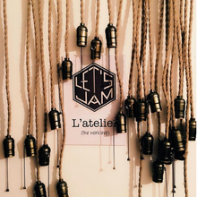 Load image into Gallery viewer, Lamp - The Wanderer + Large Swirl Round