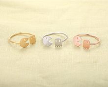 Load image into Gallery viewer, Rings - Minimal Pac-Man