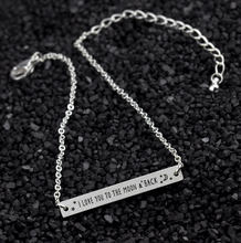 Load image into Gallery viewer, Charm Bracelet • To The Moon & Back