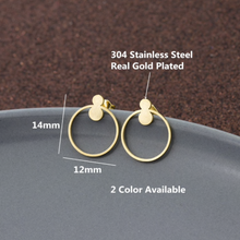 Load image into Gallery viewer, Stud Earrings • Minimal • Little Round