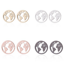 Load image into Gallery viewer, Stud Earrings • Minimal • Tiny World