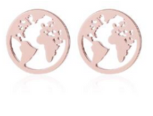 Load image into Gallery viewer, Stud Earrings • Minimal • Tiny World