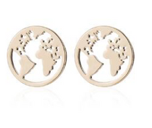 Load image into Gallery viewer, Stud Earrings • Minimal • Tiny World