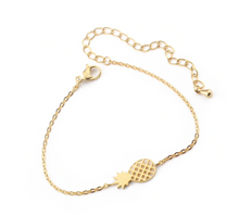 Load image into Gallery viewer, Charm Bracelet • Pineapple