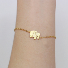 Load image into Gallery viewer, Charm Bracelet • Elephant • Origami