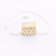 Load image into Gallery viewer, Charm Bracelet • Elephant • Geometry