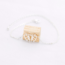 Load image into Gallery viewer, Charm Bracelet • Elephant • Geometry