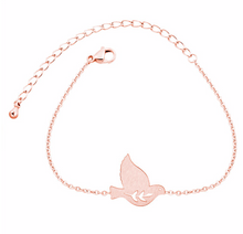 Load image into Gallery viewer, Charm Bracelet • Dove Bird