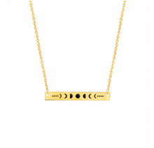 Load image into Gallery viewer, Charm Necklace • Moon Phases