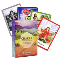 Load image into Gallery viewer, Tarot Cards • Chakras Wisdom Oracle Cards