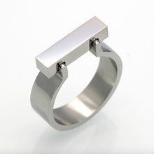 Load image into Gallery viewer, Ring • Stainless Steel • Big Square