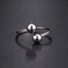 Load image into Gallery viewer, Ring • Stainless Steel • Double Balls