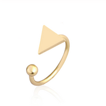 Load image into Gallery viewer, Rings • Triangle & Dot