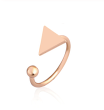 Load image into Gallery viewer, Rings • Triangle & Dot