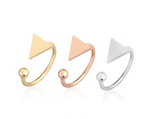 Load image into Gallery viewer, Rings • Triangle & Dot