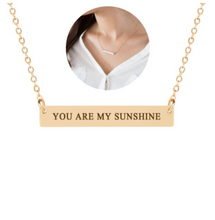 Load image into Gallery viewer, Necklace • Cute Message