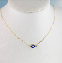 Load image into Gallery viewer, Charm Necklace • Evil Eye