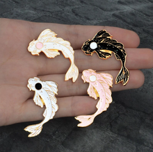Load image into Gallery viewer, Pins • Fish Yin Yang - You & Me - Set of 2 Pins