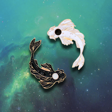 Load image into Gallery viewer, Pins • Fish Yin Yang - You & Me - Set of 2 Pins